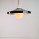 Opaline Glass Pendant Lamp attributed to Louis Kalff for Philips, 1960s
