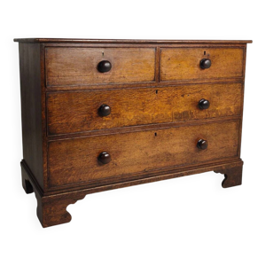 Commode en chêne victorien