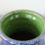 Vase en grès émaillé, potiers d'Alésia