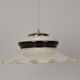 Vintage plastic pendant Czechoslovakia 1970s