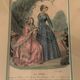 Gravure de mode ancienne
