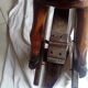 Cheval bascule enfants  bois et  fer