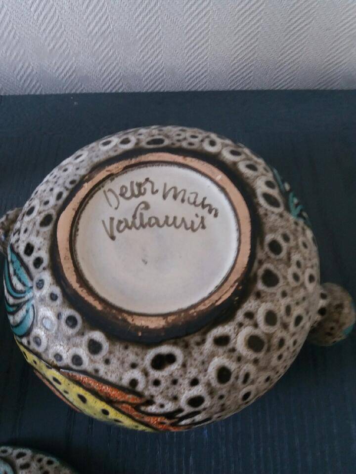 vintage Vallauris ceramic