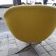 60s design swivel shell chair
