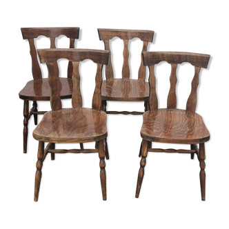 4 chaises baumann modèle louisiane