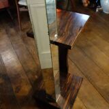 Large Art Deco Macassar Ebony Floor Lamp / Stand, circa 1930