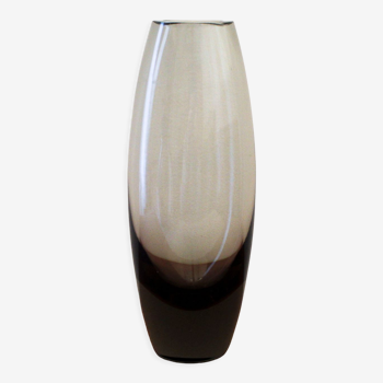 Vase en verre de Per Lutken pour Holmegaard années 60