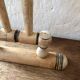 Old wall towel rack