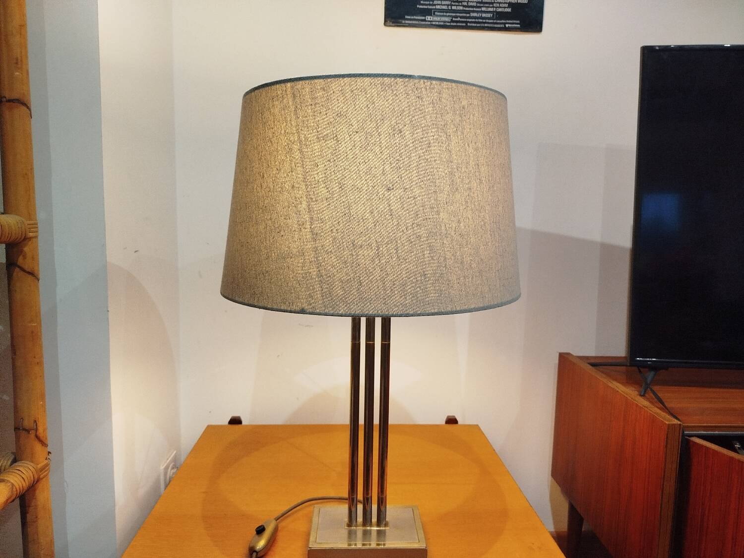 Large Hollywood Regency table lamp – 1970s