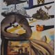 Salvador Dali: Normandy, SNCF (Butterfly Suite small model), original signed lithograph