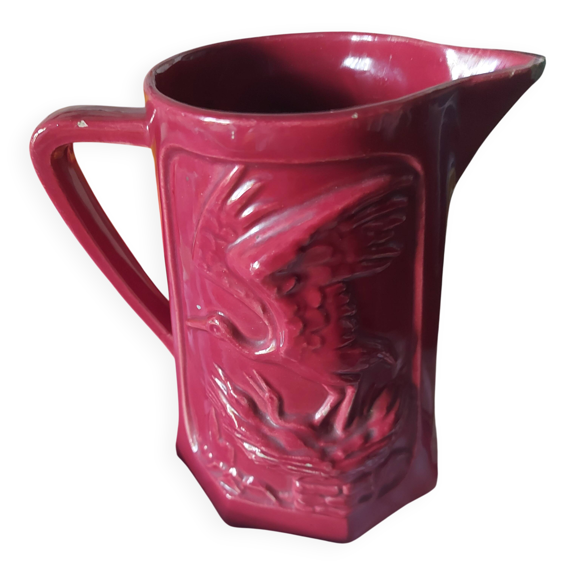 Pichet ancien rouge saint Clément