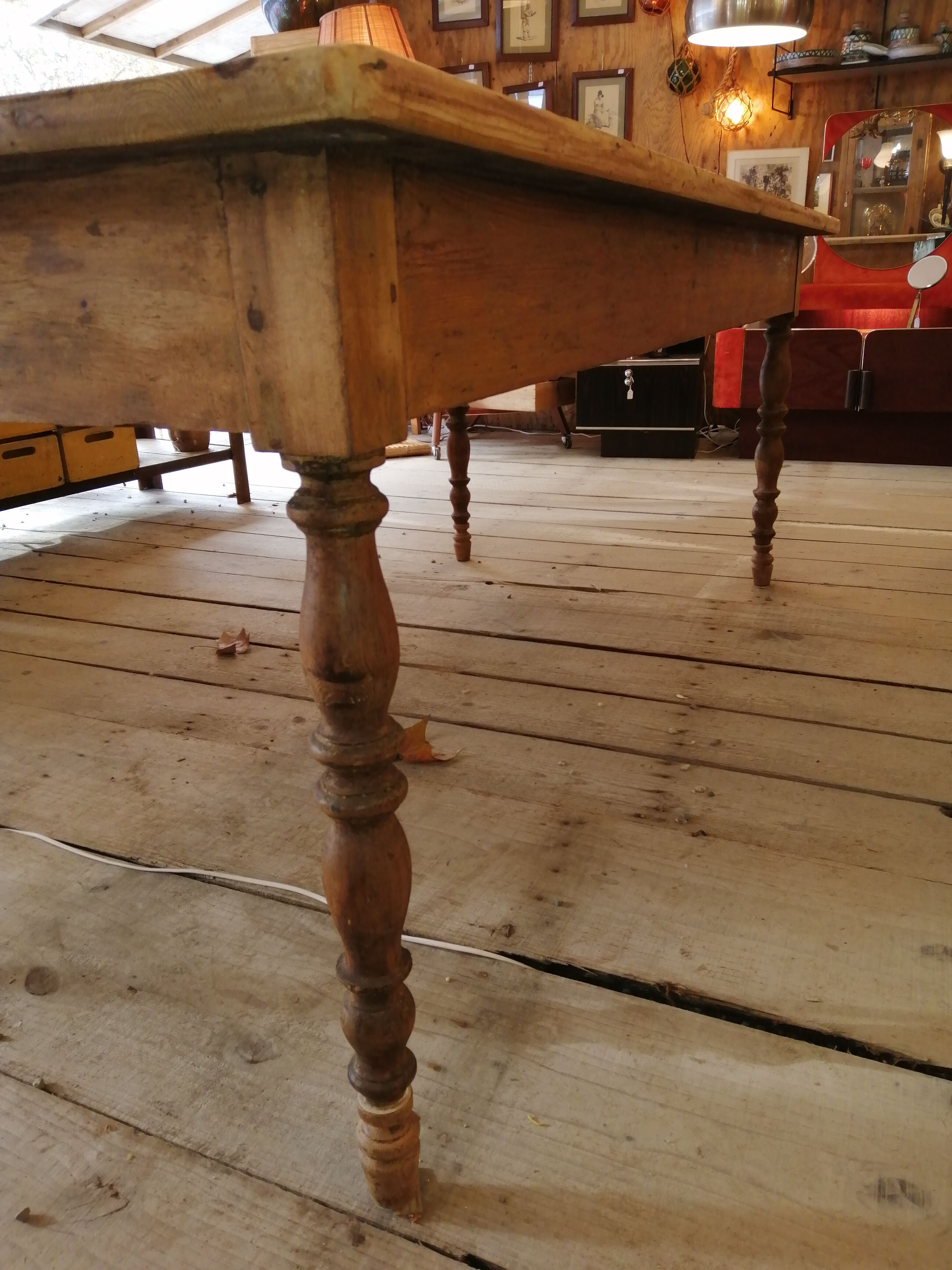 Table de ferme Louis Philippe 200x96