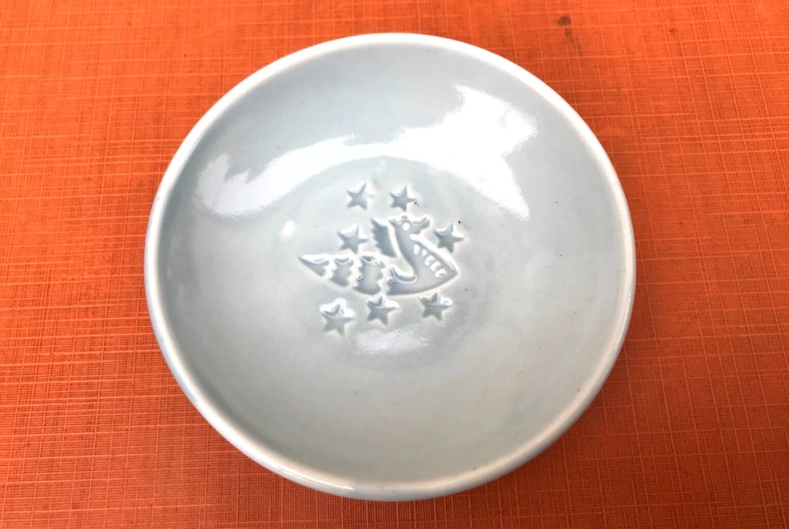 "Collector" bowl Concorde Air France AF 05322 Gien earthenware
