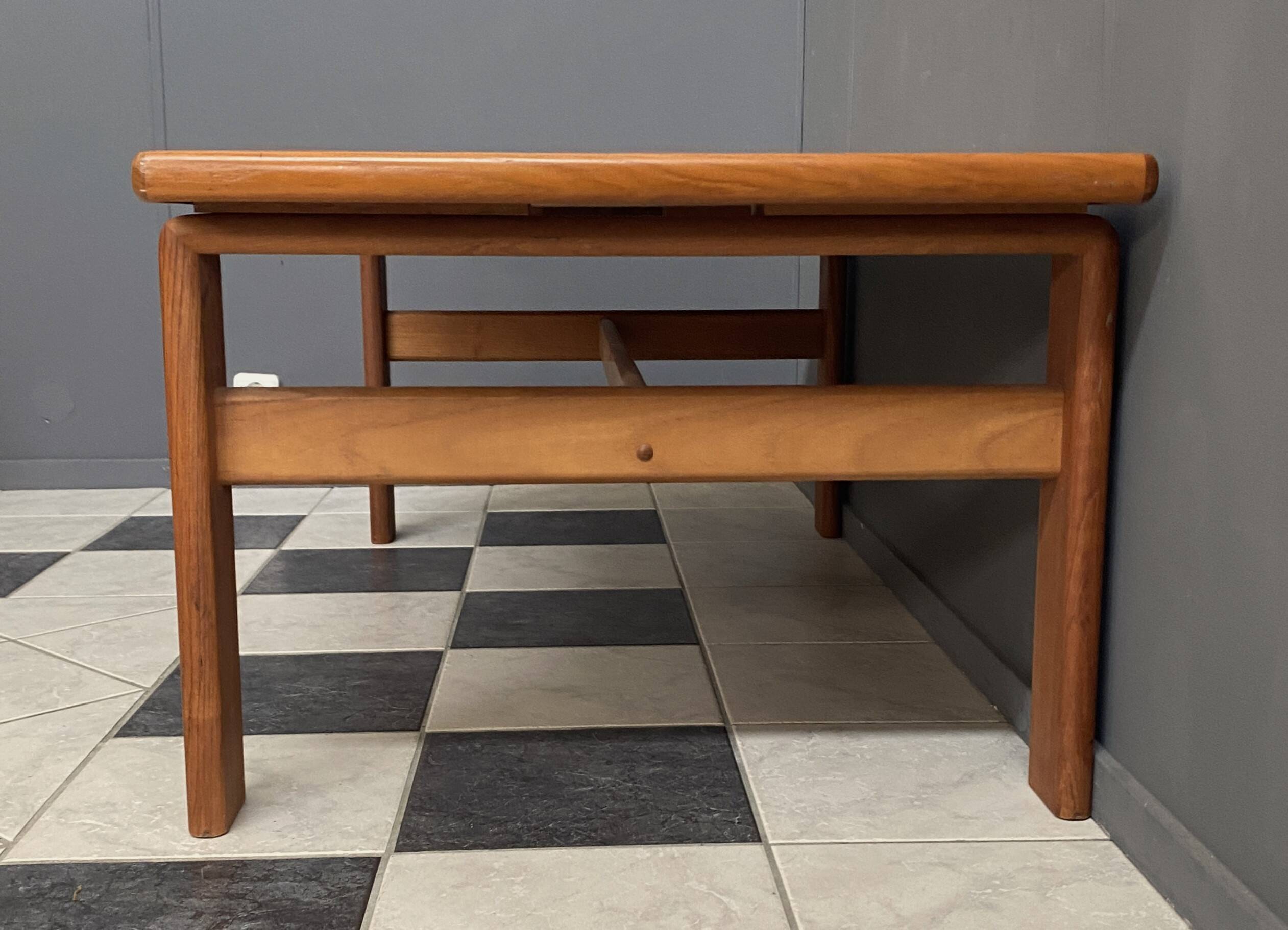 Teak coffee table by Burchardt Nielsen Denmark 1960