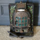 Cast iron stove Forges Fonderie Saint Nicolas brand Holiday Décor holly