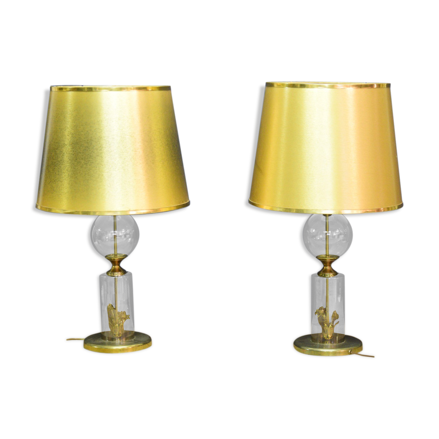 Pair of 70s lamps