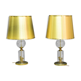 Pair of 70s lamps