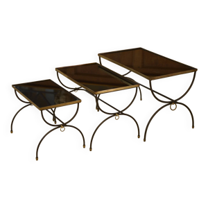 Ensemble de trois tables - gigognes