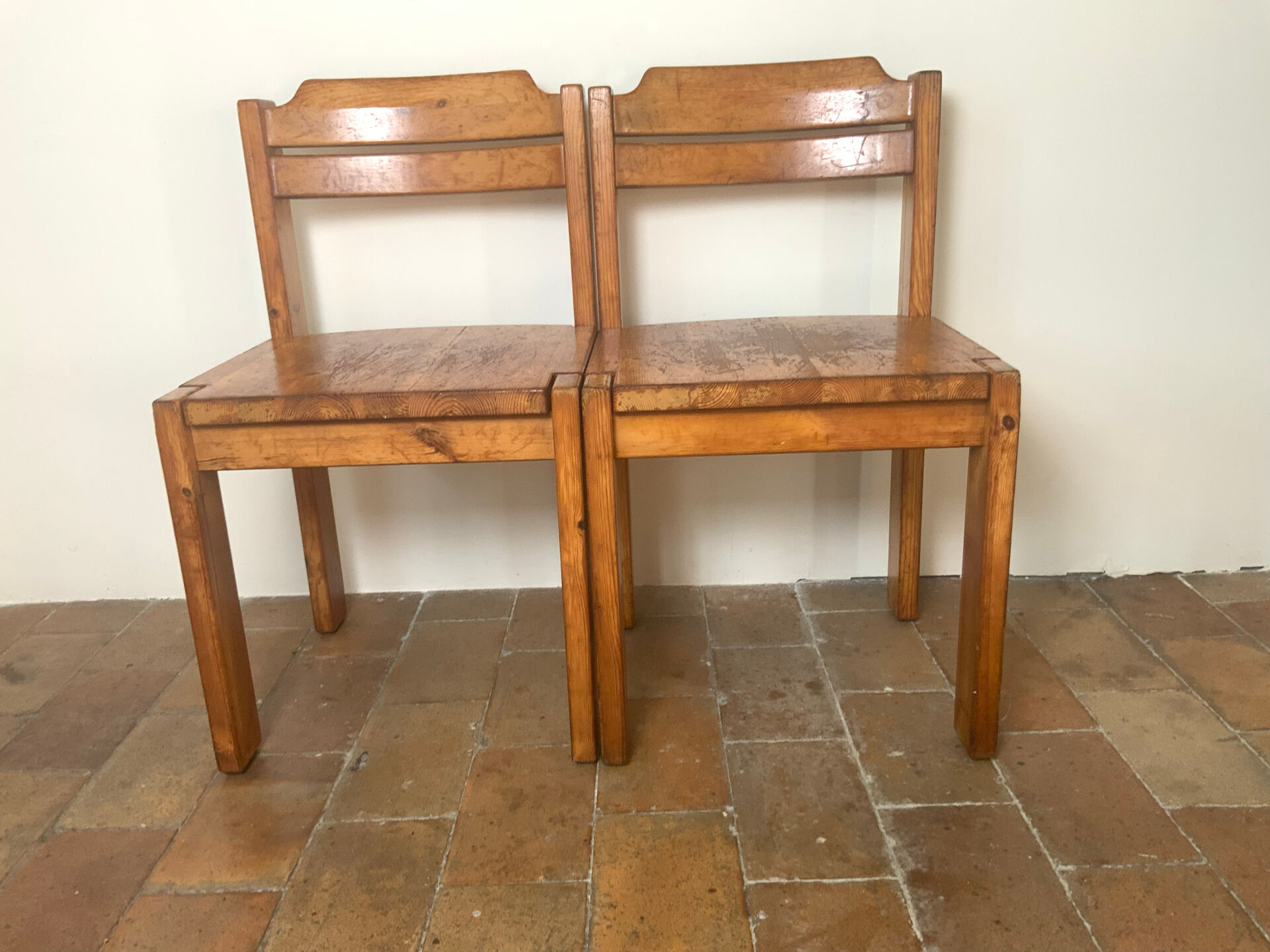 Mid-century pair of chairs