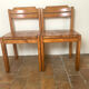 Mid-century pair of chairs