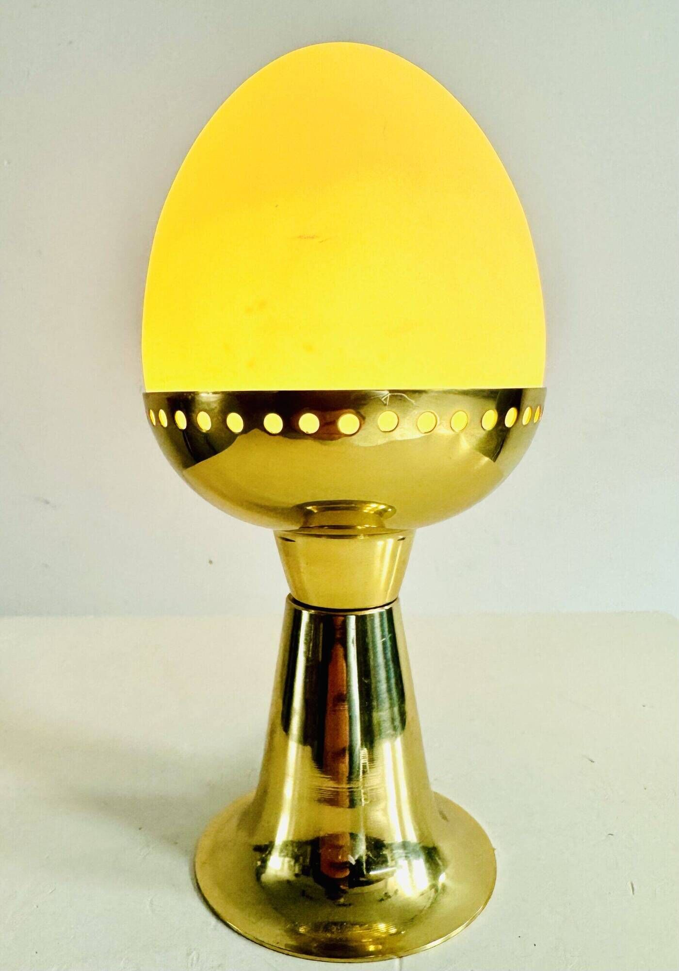 Model B-225/M Brass & Milk Glass Table Lamp By Hans-Agne Jakobsson For Markaryd Ab, Sweden 1960S