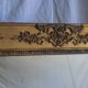 Antique Louis Philippe style gilded mirror decorated with floral motifs