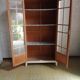 Old Parisian glass cabinet