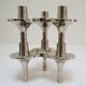 Pair of orion candle holders by fritz nagel and caesar stoffi
