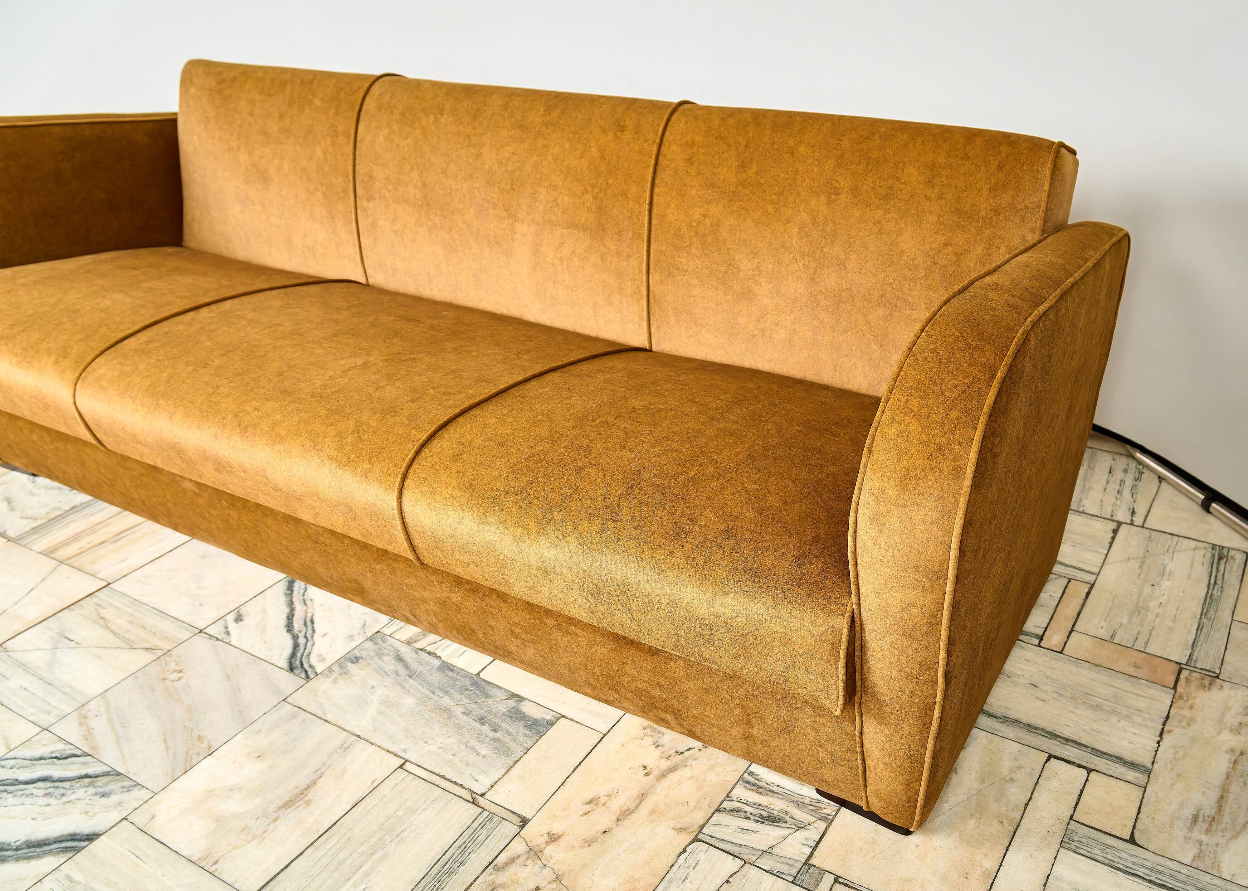 Catalogue art deco sofa H-363 designed by Jindrich Halabala for UP Zavody.