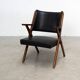 Leather lounge chair by Dal Vera