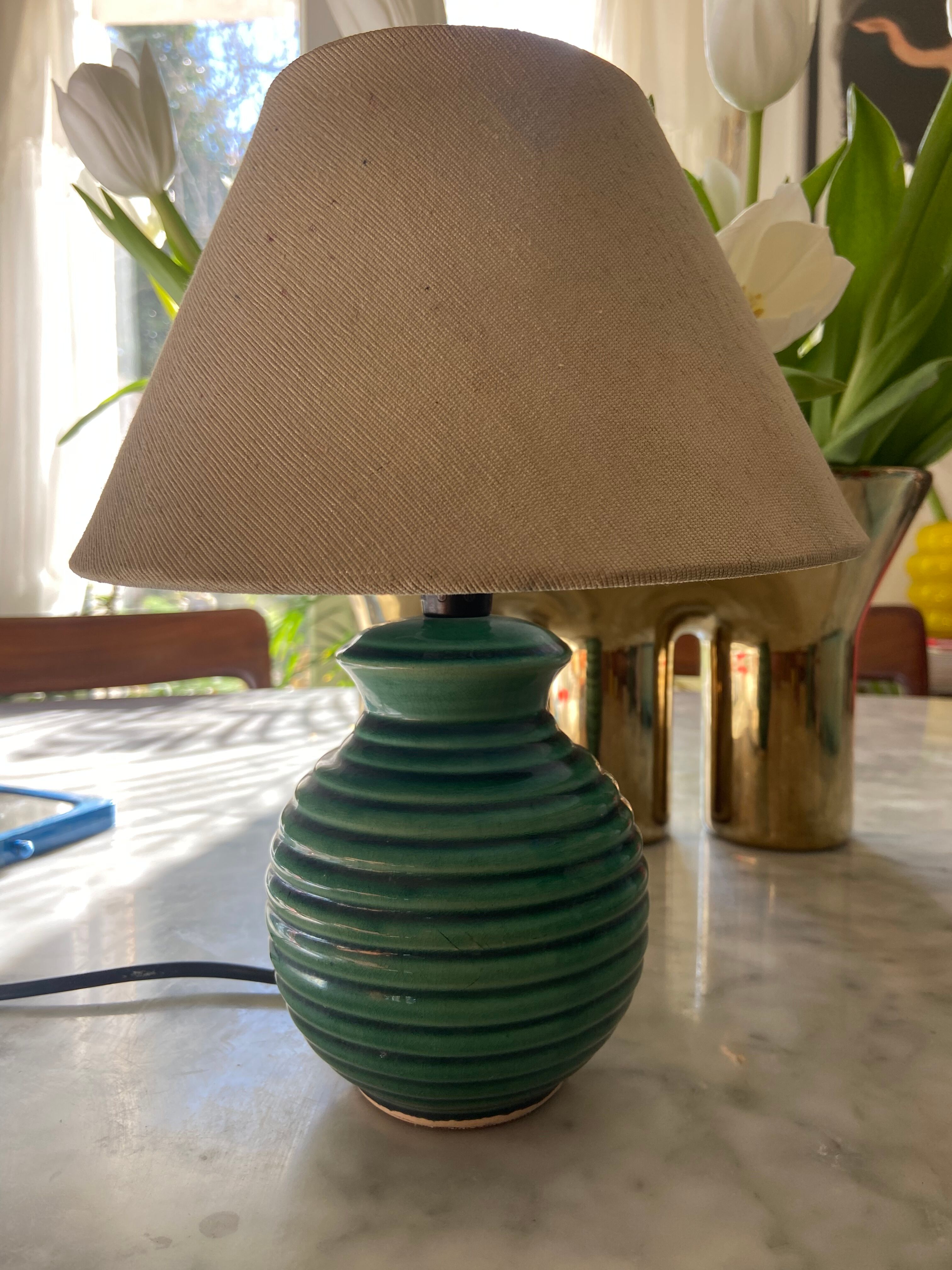 Vintage ceramic lamp