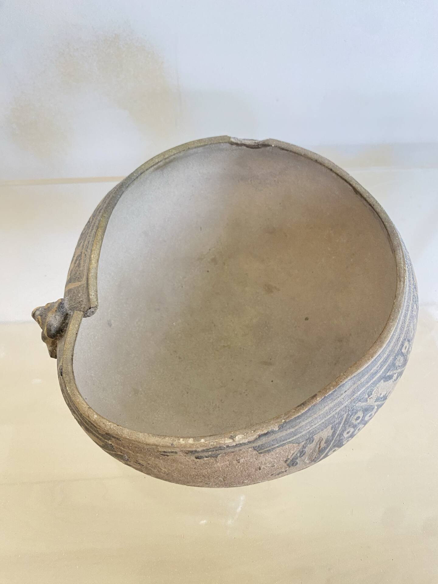 Peruvian archaeological bowl