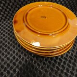 Service of 6 plate faience of Gien