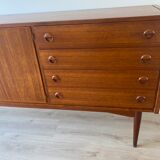 Scandinavian teak row