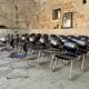 ✨ Set of 100 black Pagholz Flototto chairs – Chrome tubular frame