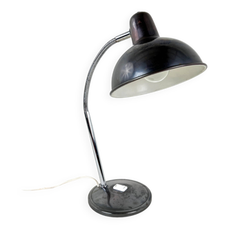 Ancienne lampe à poser applique murale en métal aluminor vintage années 50/60