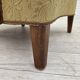 1960s, Danish armchair, light green furniture velour, beech wood.