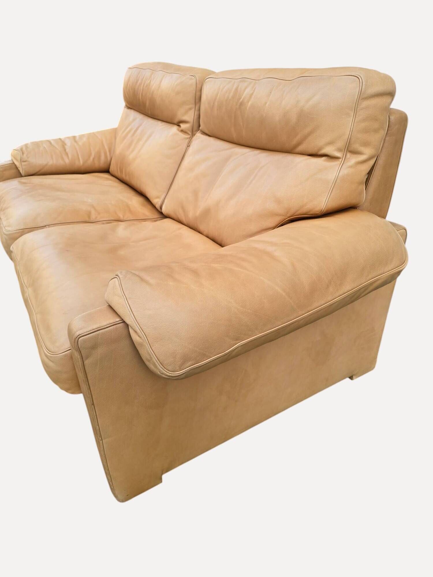 2-seater sofa by Sede DS-70 in leather - vintage - 1980s