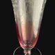 6 Arques crystal flutes stamped CDA