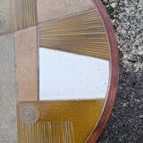 Round coffee table. ceramic