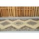 1970s Vintage Turkish Hand-Knotted Wool & Cotton Beige Rug 136x388