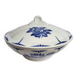 Vegetable soup tureen in earthenware from St Amand