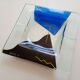 signed glass ashtray. Vintage 1990