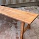 Wooden bench