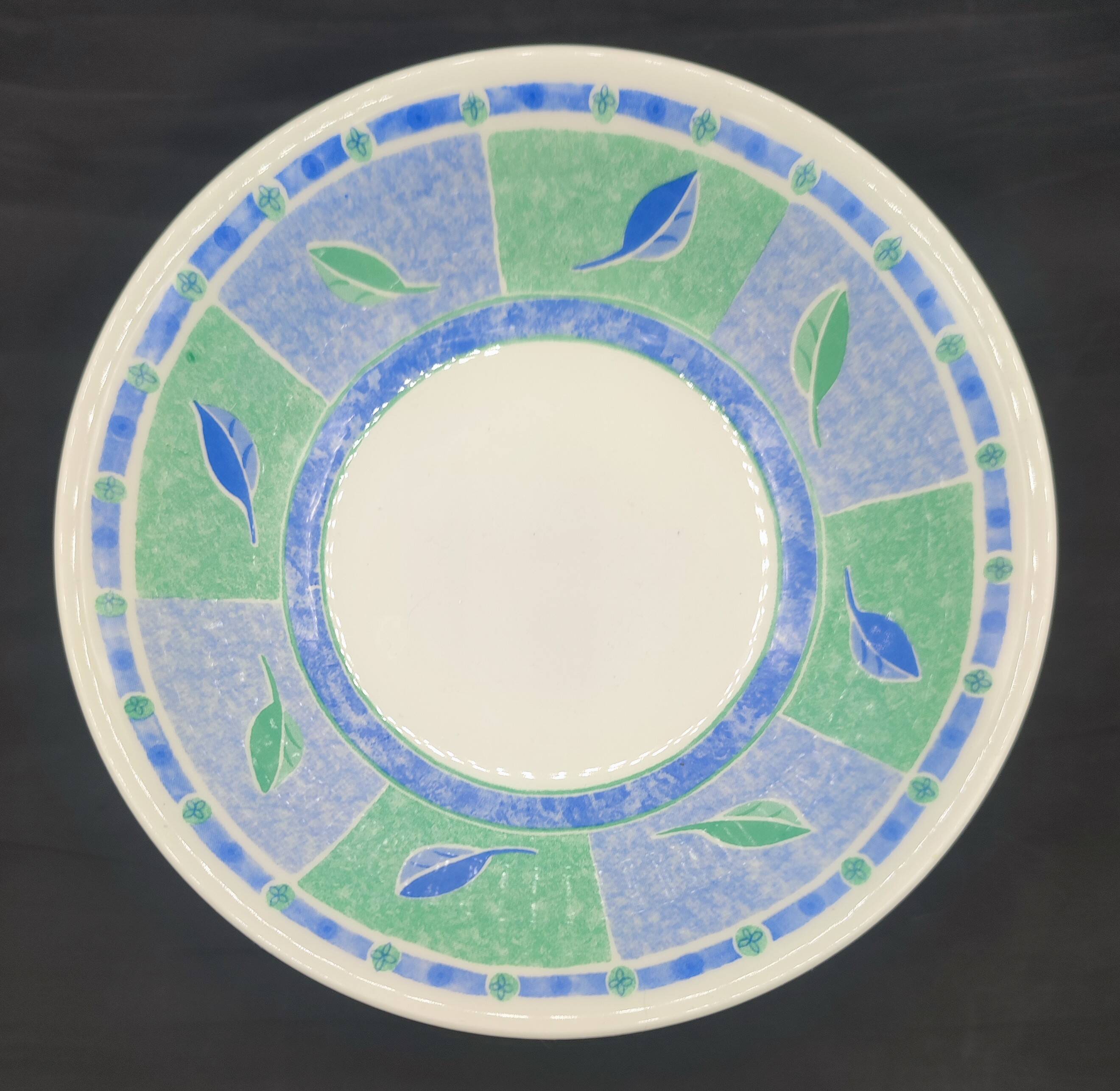 Churchill Staffordshire table service 14 pieces Verdigris model