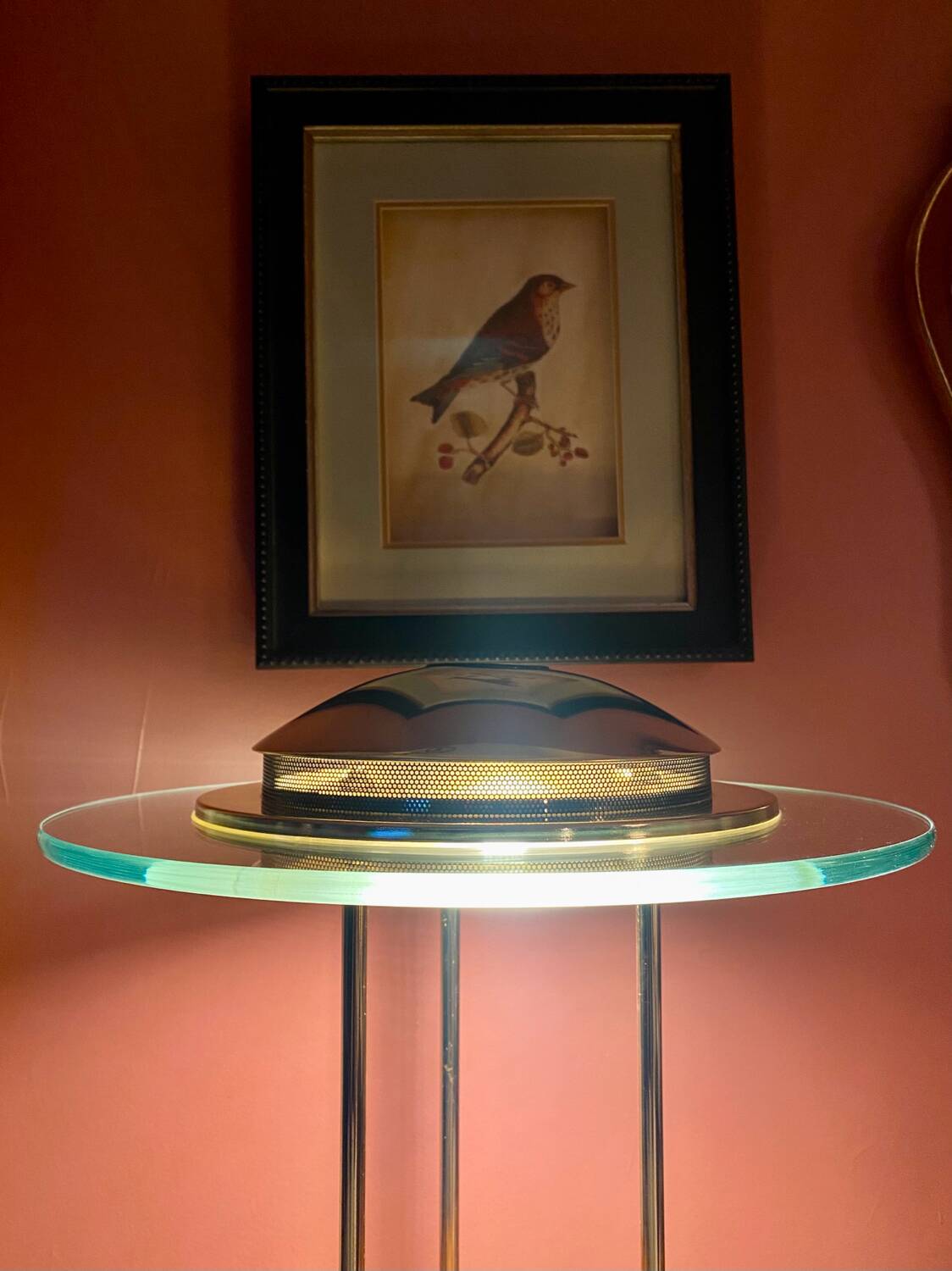 Saturn led lamp by Robert Sonneman 1980