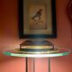 Lampe Saturne led par Robert Sonneman 1980