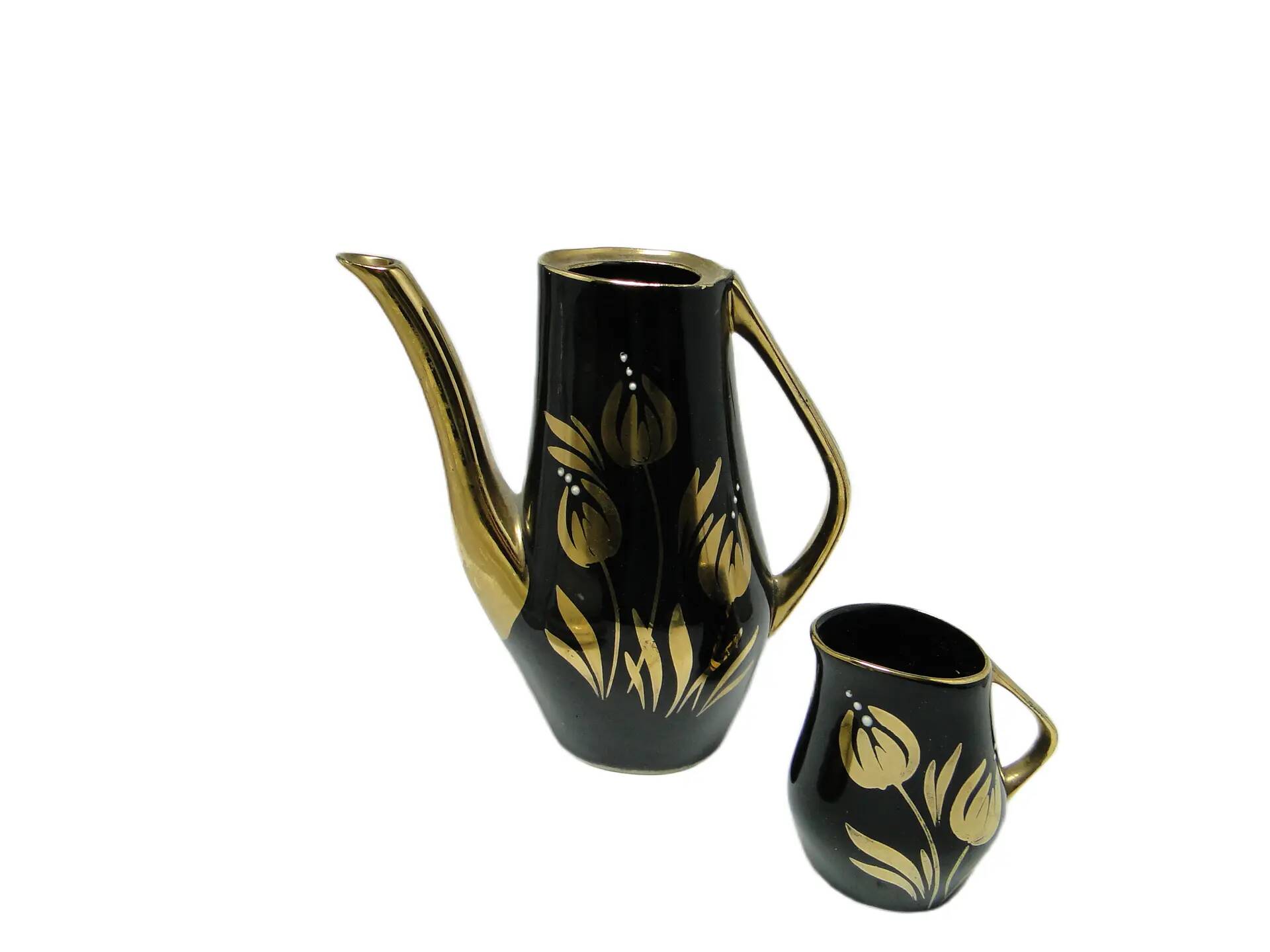Sugar bowl, mid-century modern, porcelain, Chodzież, Poland, 1970s.