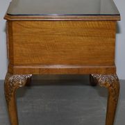 Console Burr Walnut Art Deco Denby & Spinks Breakfront