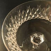 Lot of six glasses waterford crystal champagne alana pattern glasses crystal cup
